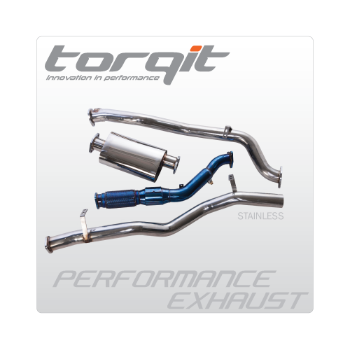 3" Turbo Back Stainless Steel Exhaust - Isuzu DMax 10/2008 to 7/2012