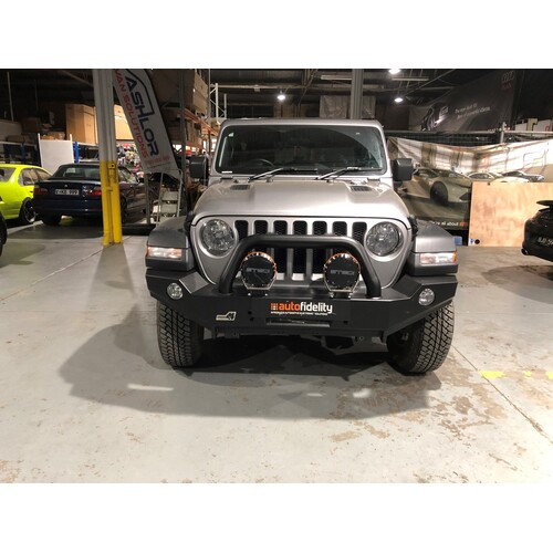 Uneek Front Bumper Bull Bar Jeep JL Wrangler & Gladiator 2019+